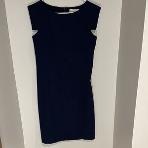 MM Lafleur Navy Mini Dress